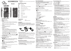 Manuale Switel M195 Telefono cellulare