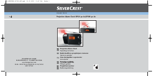 Manual SilverCrest IAN 57122 Alarm Clock