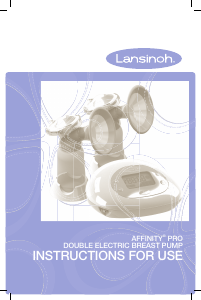 Manual Lansinoh Affinity Pro Breast Pump