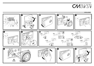 Manuale Honeywell CM31i Termostato
