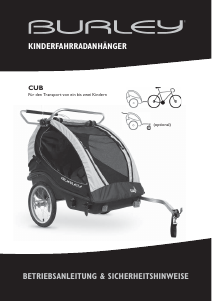 Bedienungsanleitung Burley Cub (2008) Fahrradanhänger