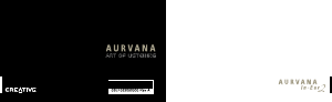Manuale Creative Aurvana In-Ear 2 Cuffie