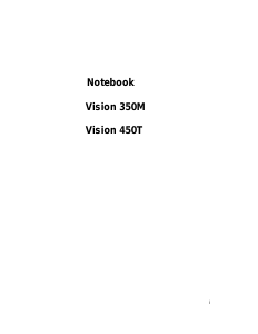 Handleiding Maxdata VISION 350M Laptop