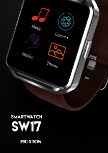 Bedienungsanleitung Prixton SW17 Smartwatch