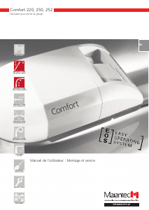 Mode d’emploi Marantec Comfort 250 Ouvre-porte de garage