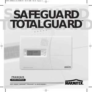 Mode d’emploi Marmitek TotalGuard Système d’alarme