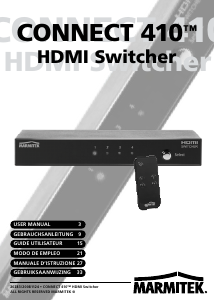 Handleiding Marmitek Connect 410 HDMI Switch