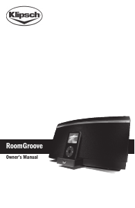 Manuale Klipsch RoomGroove Sistema docking con altoparlanti