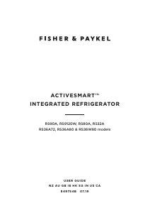 Manual Fisher and Paykel RS36W80RU1_N Fridge-Freezer