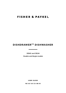 Handleiding Fisher and Paykel DD60SDFHTX9 Vaatwasser