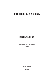 Manual Fisher and Paykel DW60U6I1 Dishwasher