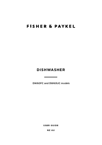 Bruksanvisning Fisher and Paykel DW60UC6B Diskmaskin