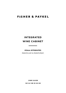Handleiding Fisher and Paykel RS6121VR2K1 Wijnklimaatkast