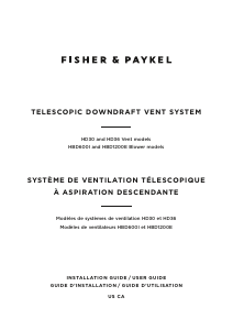 Mode d’emploi Fisher and Paykel HBD1200E Hotte aspirante