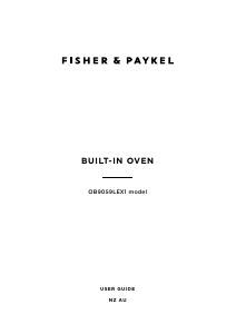 Handleiding Fisher and Paykel OB90S9MEPX3 Oven