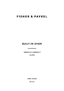 Bruksanvisning Fisher and Paykel OB60SL11DEPB2 Ugn