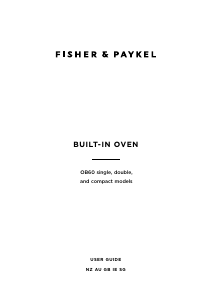 Bruksanvisning Fisher and Paykel OB60B77DEX3 Ugn
