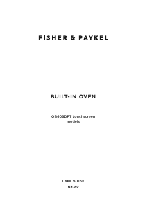 Handleiding Fisher and Paykel OB60SDPTDB1 Oven