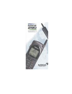 Handleiding Nokia 2190 Mobiele telefoon
