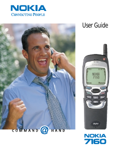 Handleiding Nokia 7160 Mobiele telefoon