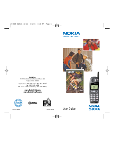 Handleiding Nokia 5180i Mobiele telefoon