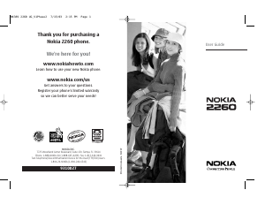 Handleiding Nokia 2260 Mobiele telefoon