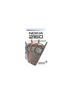 Handleiding Nokia 2160 Mobiele telefoon