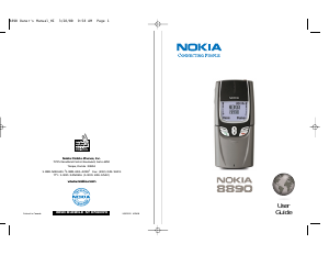 Handleiding Nokia 8890 Mobiele telefoon