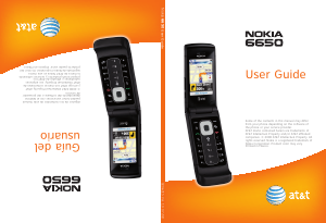Handleiding Nokia 6650 (AT&T) Mobiele telefoon