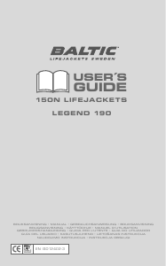 Manual Baltic Legend 190 Colete salva-vidas