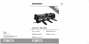 Manual SilverCrest IAN 114269 Raclette Grill