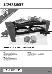 Manual SilverCrest IAN 103433 Raclette Grill
