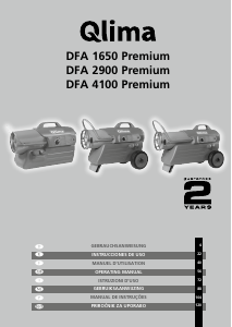 Manual de uso Qlima DFA 4100 Premium Calefactor