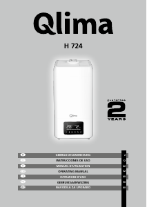 Manual Qlima H724 Humidifier