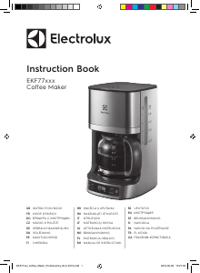Kullanım kılavuzu Electrolux EKF7700 Kahve makinesi