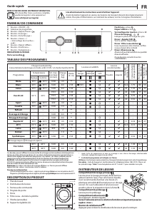 Mode d’emploi Whirlpool FFBBE 8638 WV F Lave-linge
