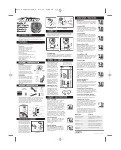 Handleiding Ascent Delta V Fietscomputer