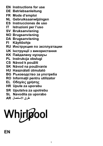 Instrukcja Whirlpool AKR 039 G BL Okap kuchenny