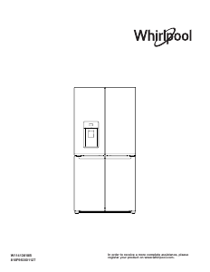 Manual de uso Whirlpool WQ9I MO1L UK Frigorífico combinado