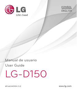Manual de uso LG D150 Teléfono móvil