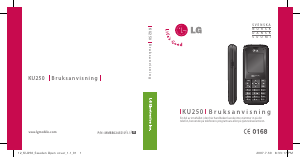 Bruksanvisning LG KU250 Mobiltelefon