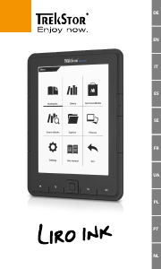 Bedienungsanleitung TrekStor Liro Ink E-reader