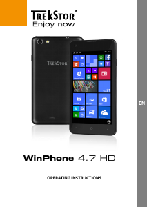 Handleiding TrekStor WinPhone 4.7 HD Mobiele telefoon