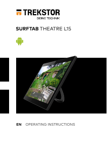 Handleiding TrekStor SurfTab theatre L15 Tablet