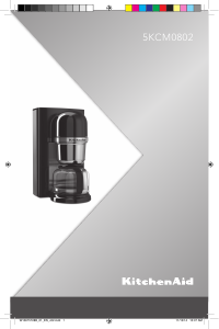 Mode d’emploi KitchenAid 5KCM0802EER Cafetière