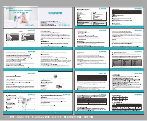 Manual Sunphor BZ-R6 Thermometer