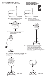 Manuale Qazqa 94820 Blake Lampada