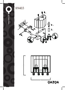 Instrukcja Qazqa 96156 Kathrin 2 Lampa