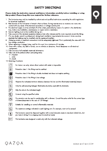 Manuale Qazqa 96528 Barrel Lampada