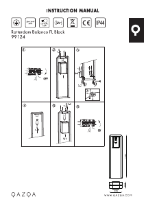 Instrukcja Qazqa 99124 Rotterdam Balanco Lampa